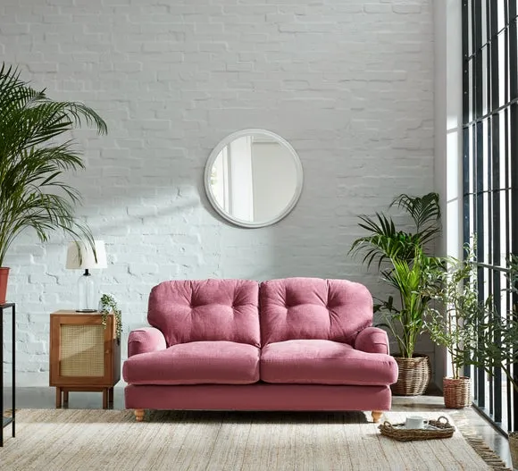 Martha Vintage Soft Chenille 2 Seater Sofa 3