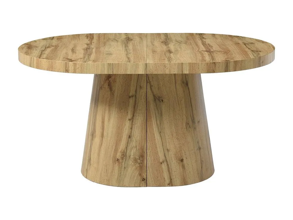 Vente-unique 6 +12 Seater Extendable Dining Table In MDF - Light Natural - CLOEVA in Light Oak