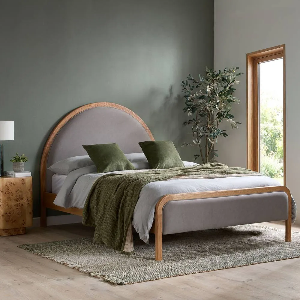 Birlea Liana King Bed Oak in Grey