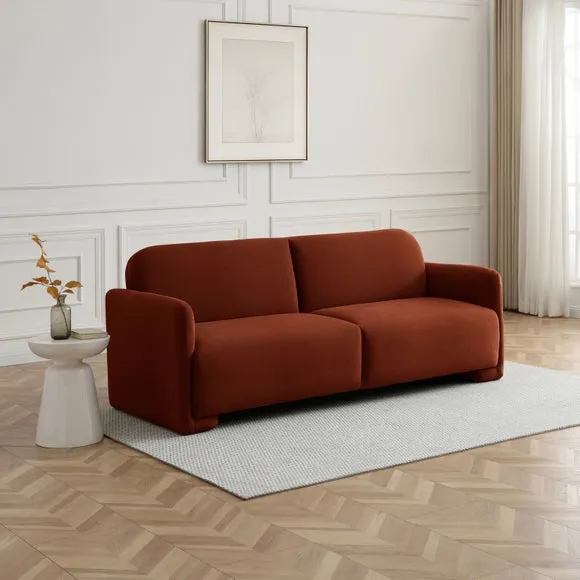 Miko Velvet 3 Seater Clic Clac Single Sofa Bed 1