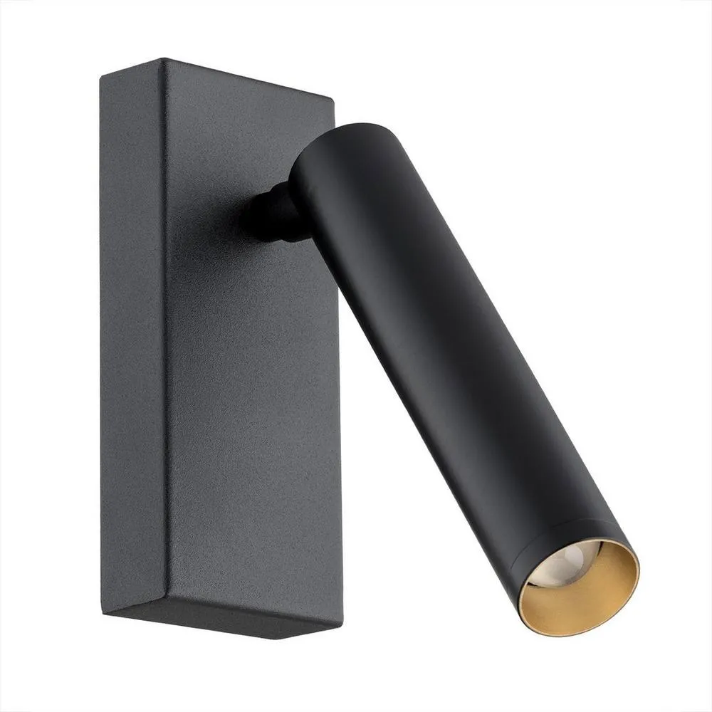 Netlighting Rio Reading Wall Light Black 719lm 3000K 2