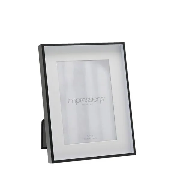 Impressions Black Shadow Photo Frame