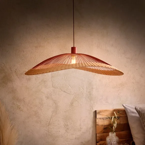 Florento Rattan Pendant Ceiling Light