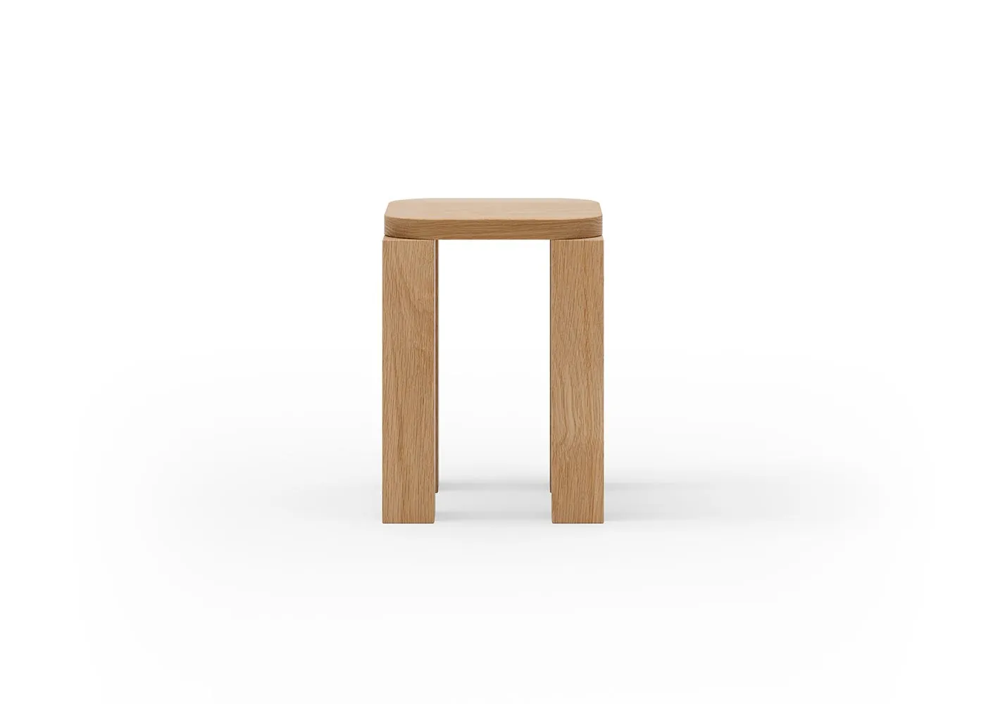 New Works Atlas Stool Natural Oak