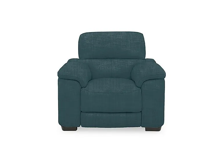 Nova Fabric Power Recliner Chair with Power Headrest - Peacock