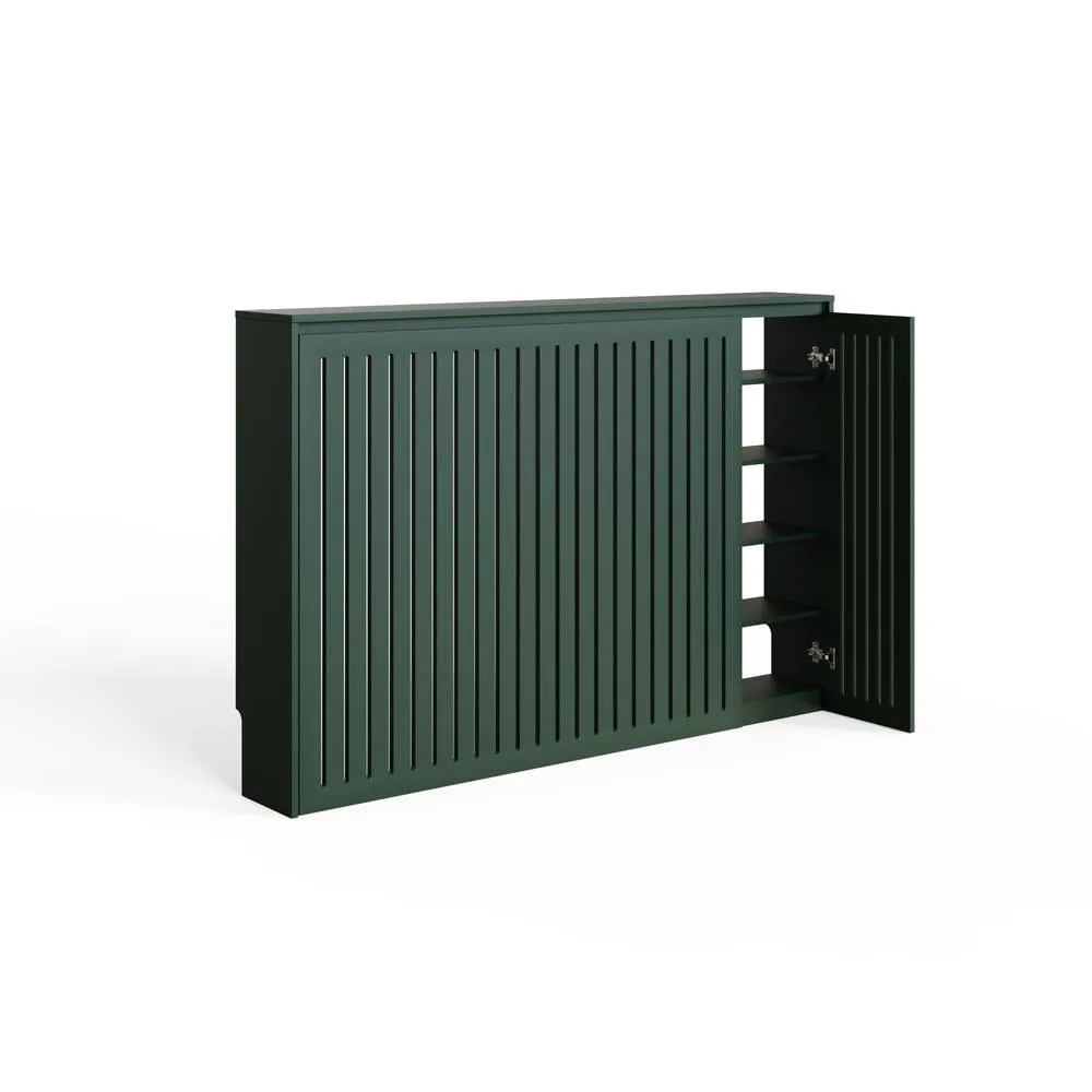 GFW Cooper Storage Radiator Cover in Green 4