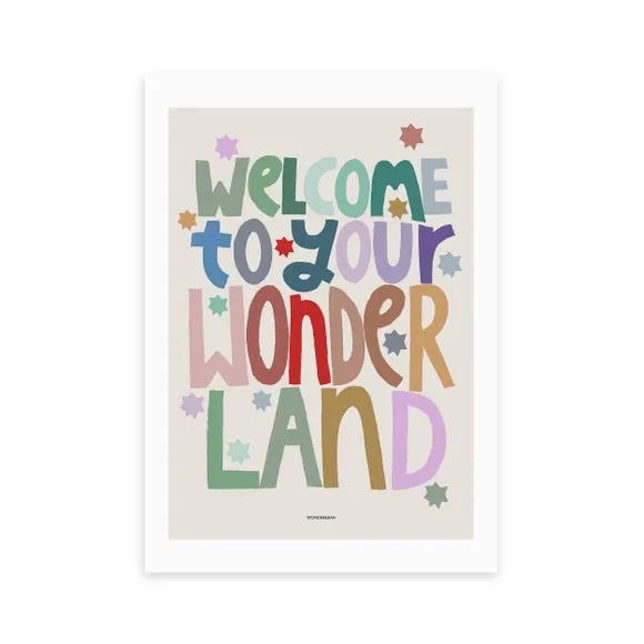 East End Prints Welcome by Wonder and Rah 2