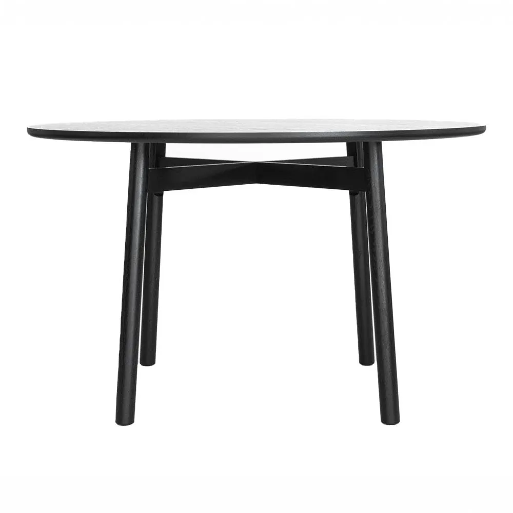 Case Kigumi Round Table Black 2