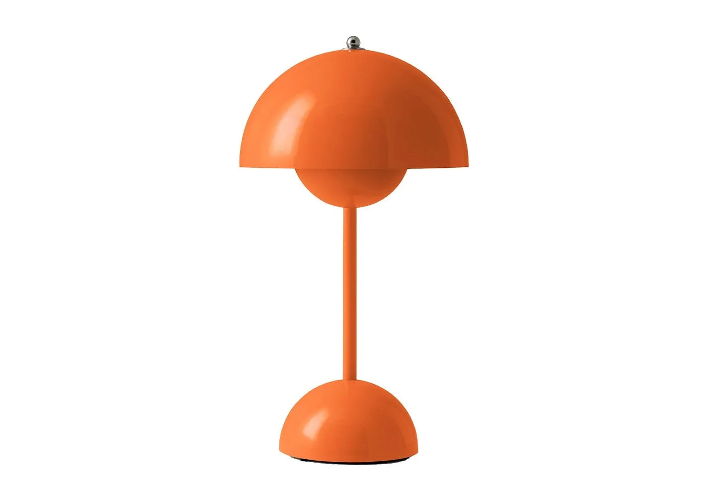 &Tradition Flowerpot LED Portable Table Lamp VP9 Dark Plum 2