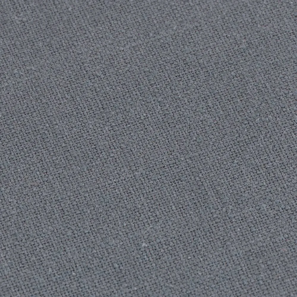 Yard Slub Cotton Cushion in Dark Blue 4