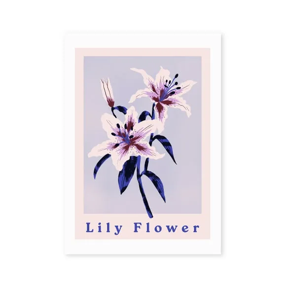 East End Prints Lily Flower Print 2