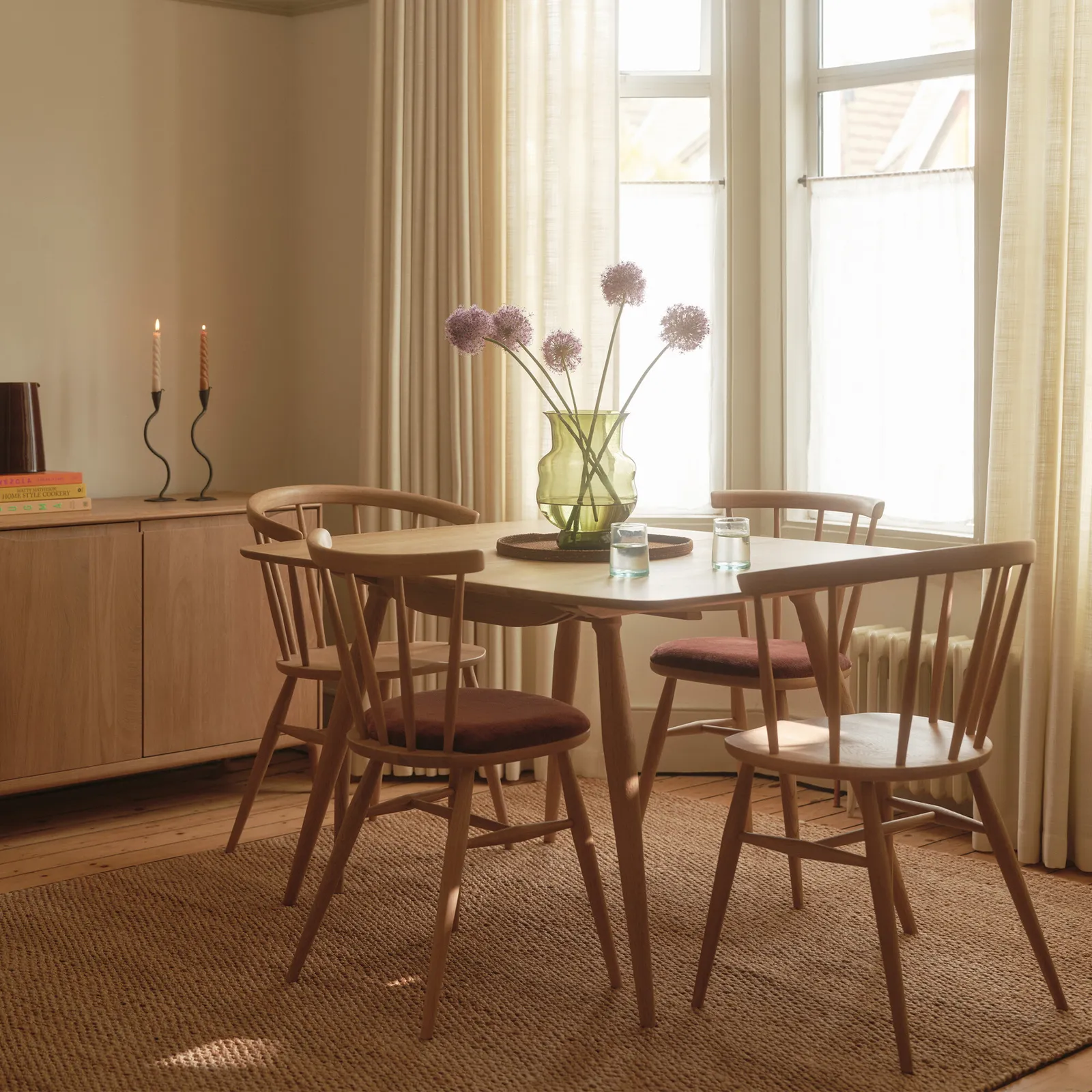 Ercol Heritage Small Extending Dining Table Oak | Barker & Stonehouse 2