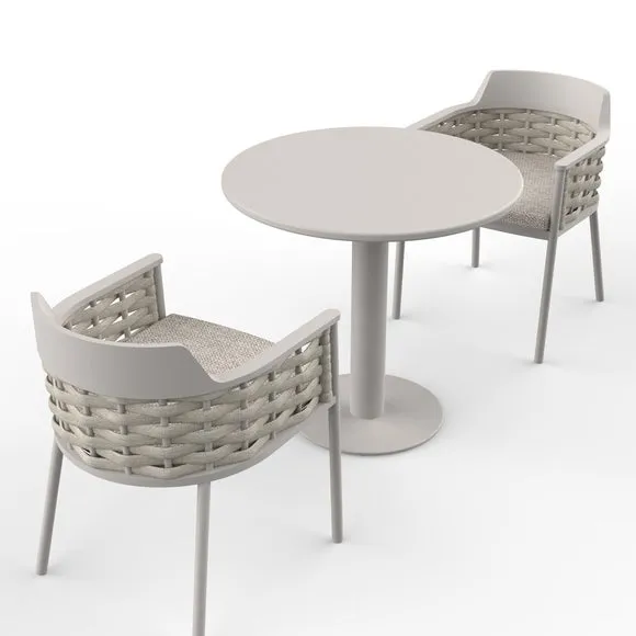Olma 2 Seater Bistro Set 3