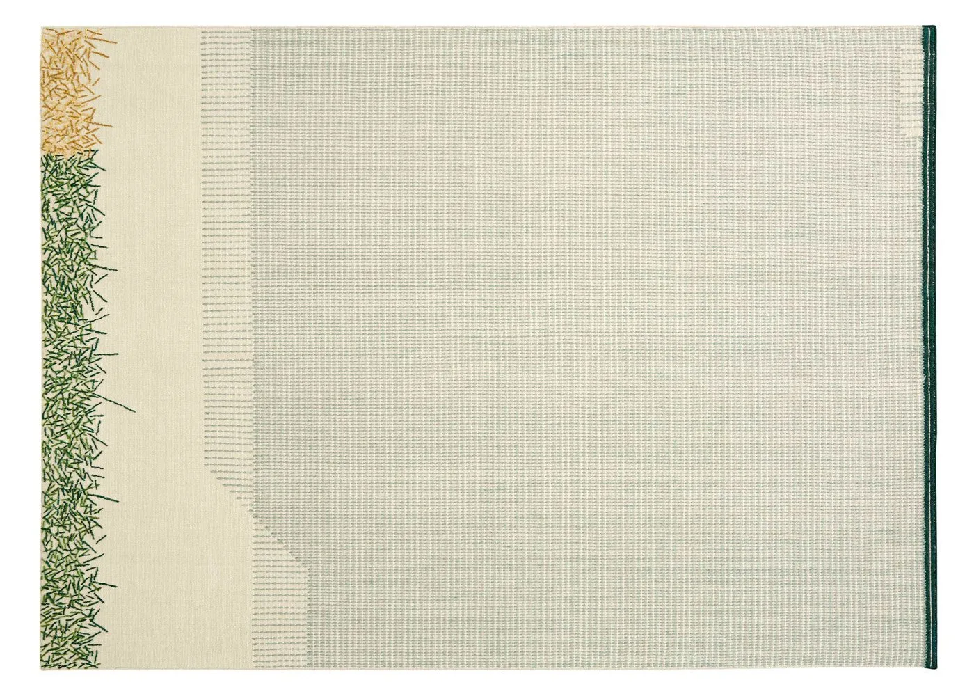 Gandia Blasco Backstitch Calm Rug in Green 200 x 300cm