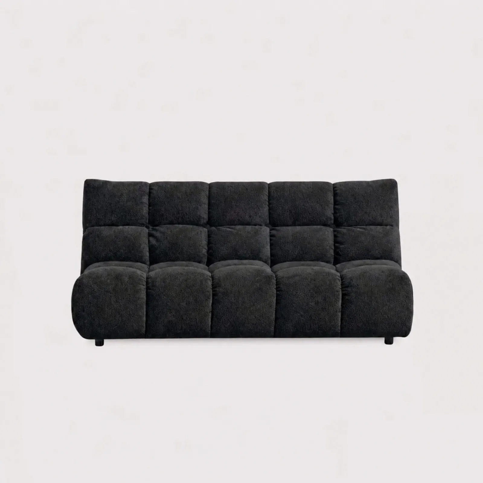 Bryce 2.5 Seater Without Armrests, Black | Barker & Stonehouse