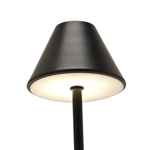 Hestia Thin Stem Rechargeable Colour Changing LED Touch Table Lamp 5
