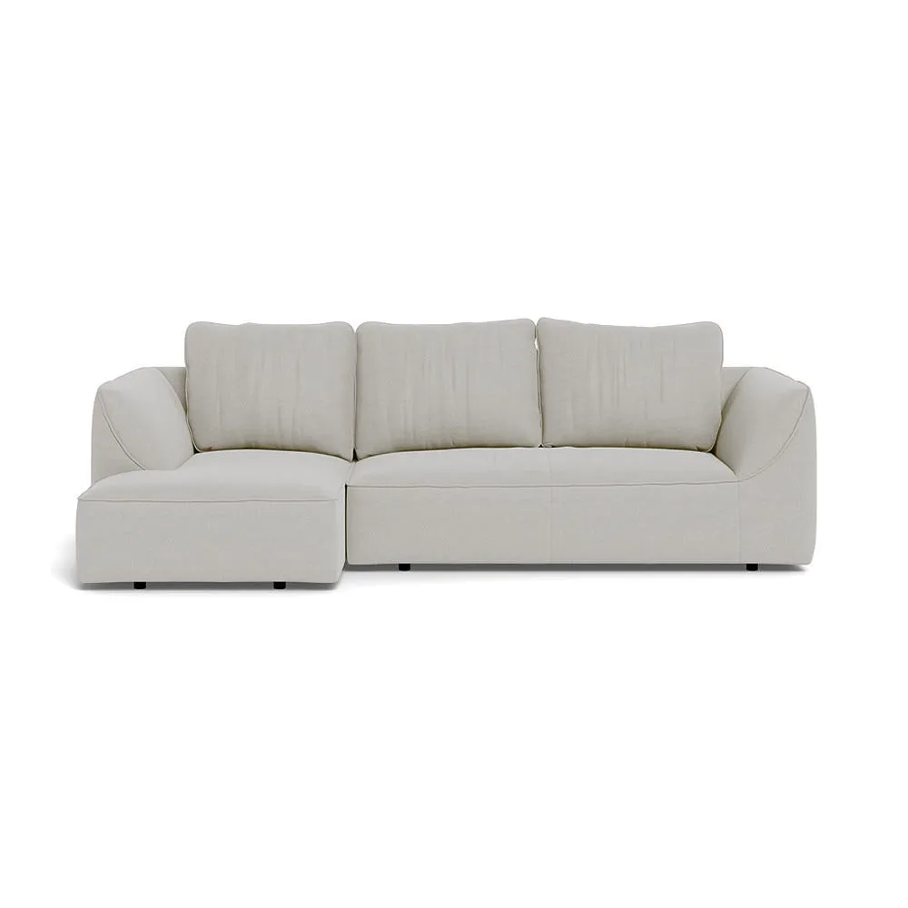 Heal's Morven Left Hand Facing Corner Chaise Sofa Capelo Linen-Cotton Sea Salt 1