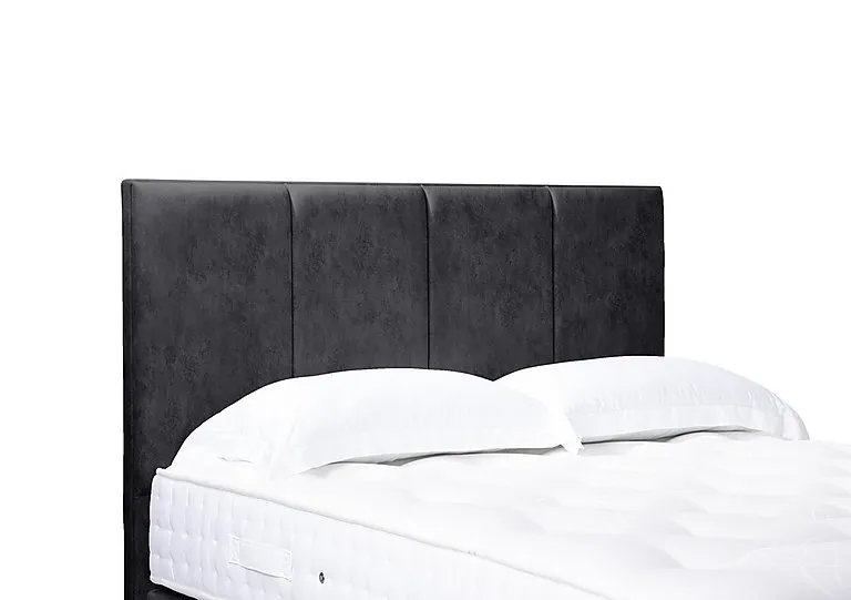 Artisan Collection Linear Standard Floor Standing Headboard - Single - Daytona Coal