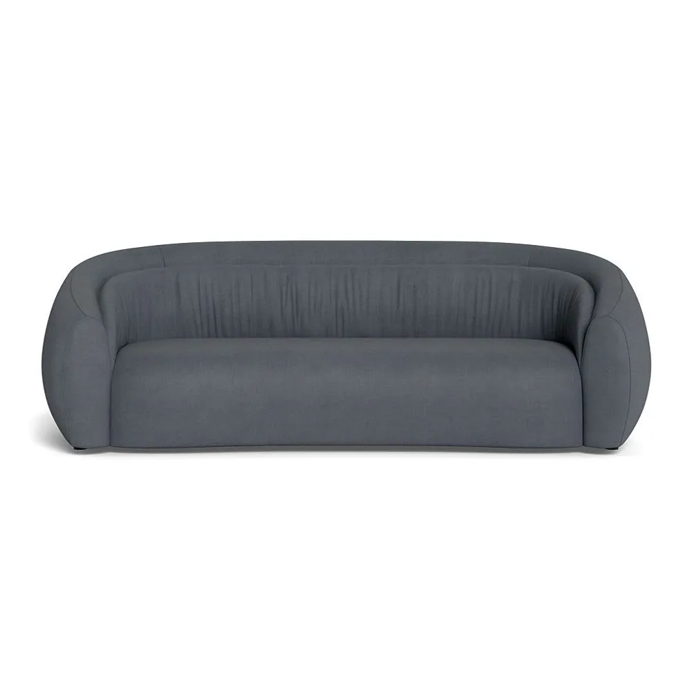 Heal's Flora 4 Seater Sofa Siena Cotton Shale Grey