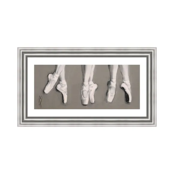 The Art Group Dancing Feet Framed Print 2