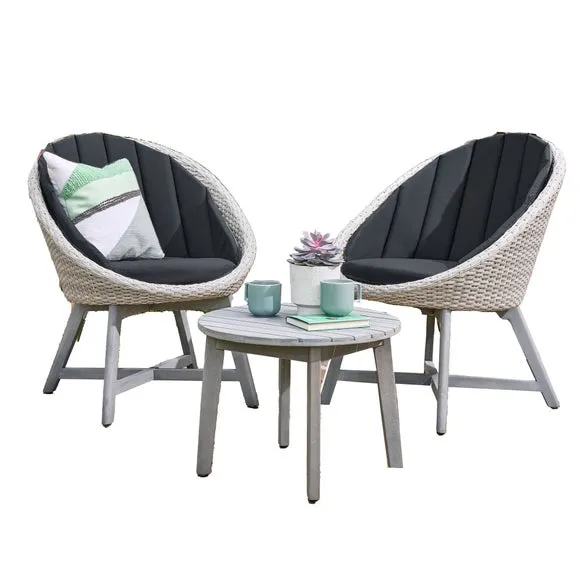Chedworth Curved 2 Seater Bistro Set 2
