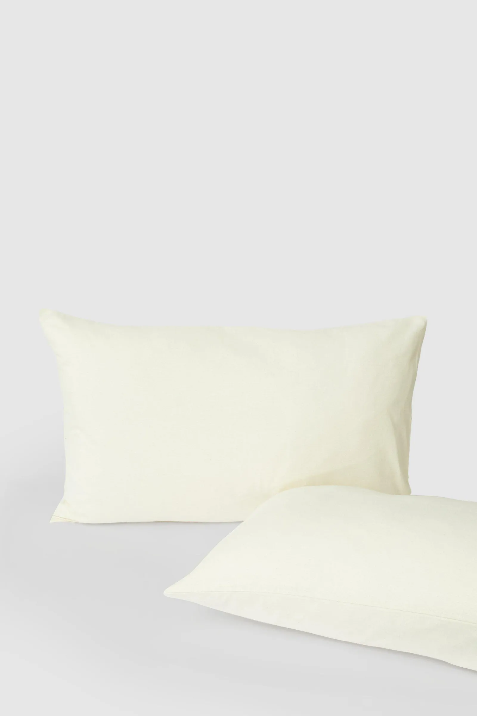 Brushed Cotton Pillowcase Pair