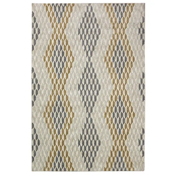 Pixel Geometric Carved Rug 5
