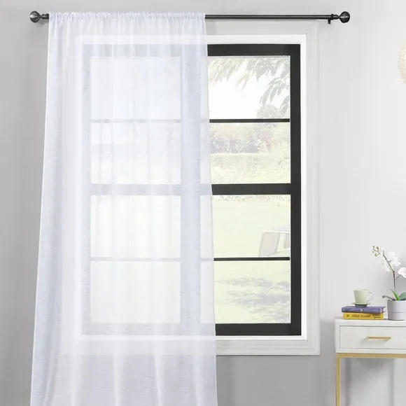 Recycled Polyester Slot Top Single Voile Panel 2