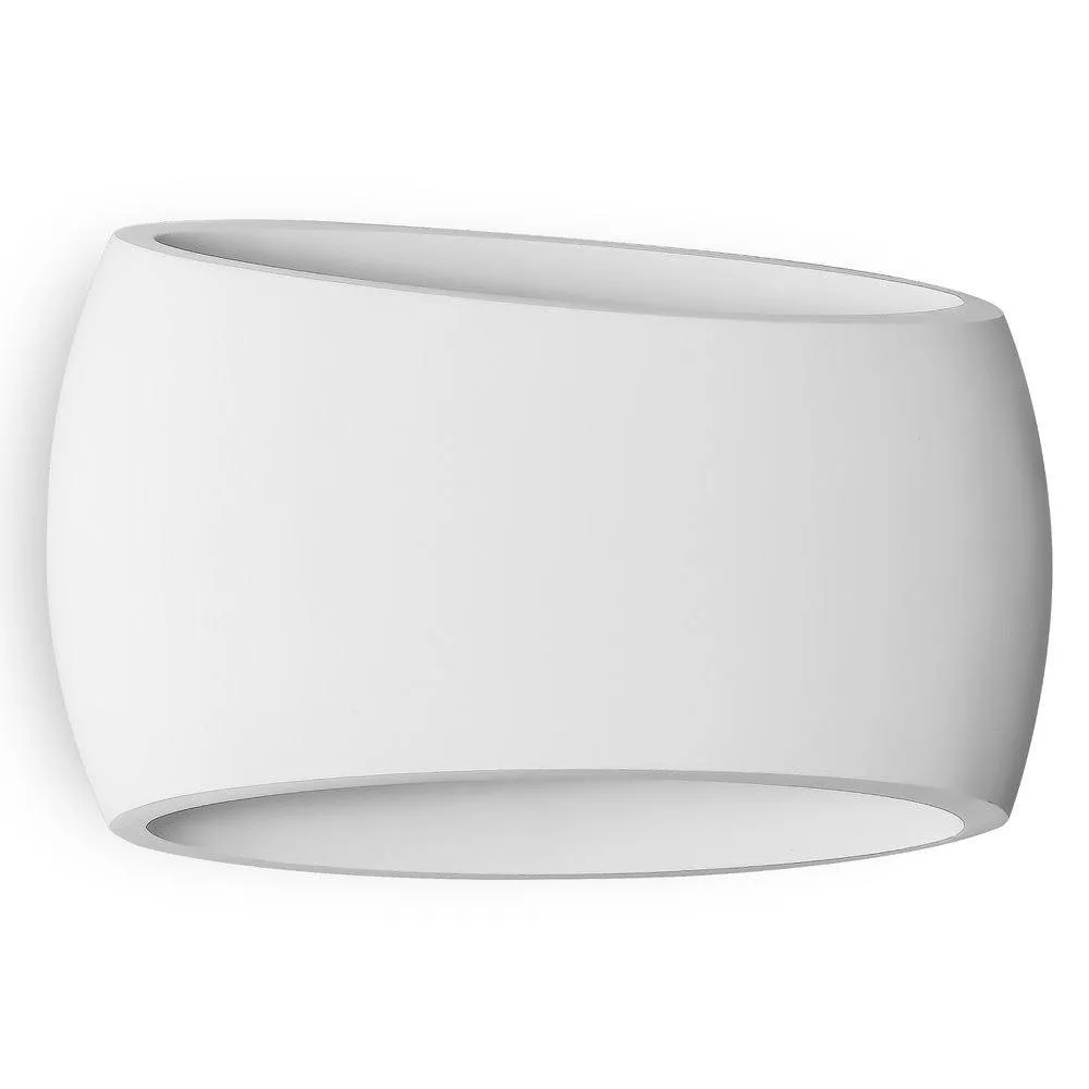First Choice Lighting Sophia - White Plaster E27 Wall Light