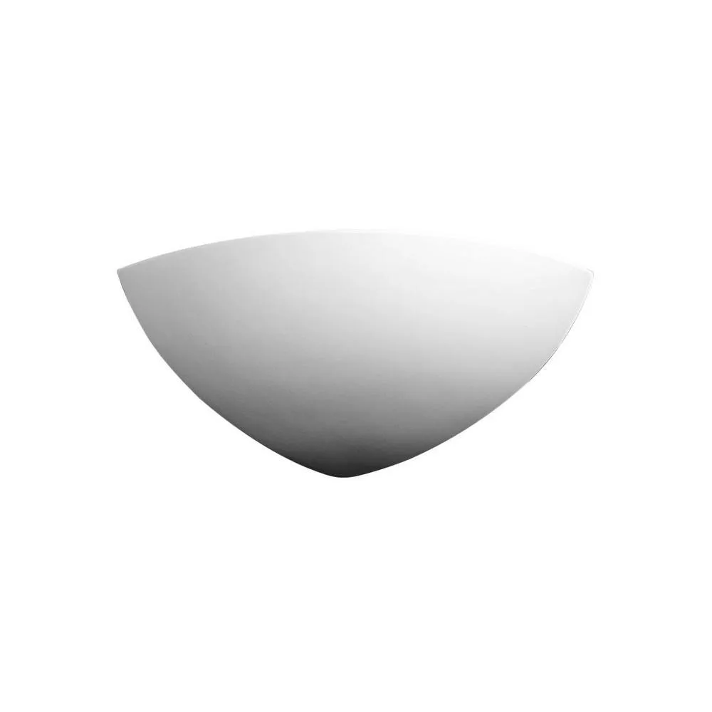Netlighting Bisquitte Lifestyle Ceramics Plaster Wall Light White 1x E27