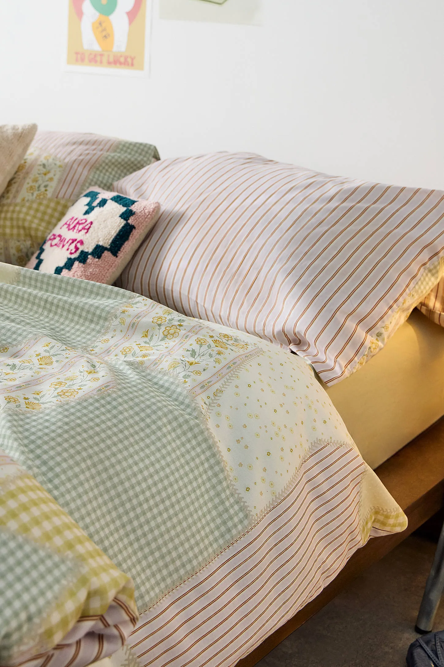 Spring Patchwork Reversible Duvet Set 5