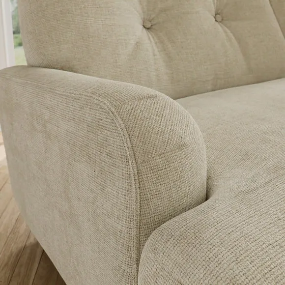 Martha Chunky Chenille Corner Chaise Sofa 4