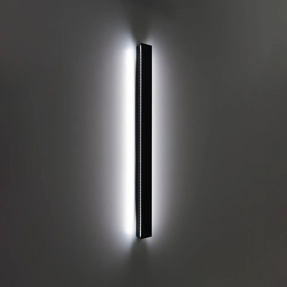 Netlighting Mutti Outdoor Flush Wall Lamp Black 4000K Neutral White 9xLED IP54 4