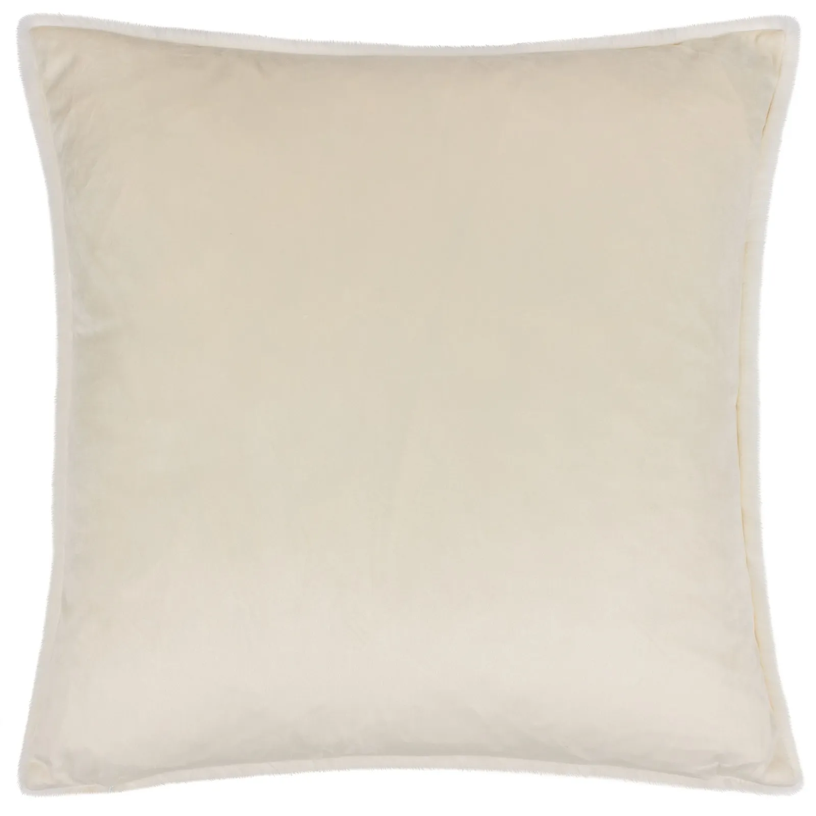 Paoletti Stanza Faux Fur Cushion in Ecru 3