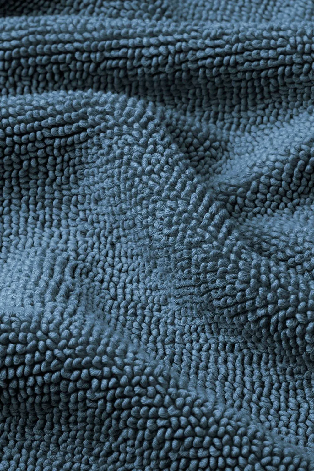CHRISTY 'Highgate' Turkish Cotton Luxurious Bath Rugs in Mid Blue 4