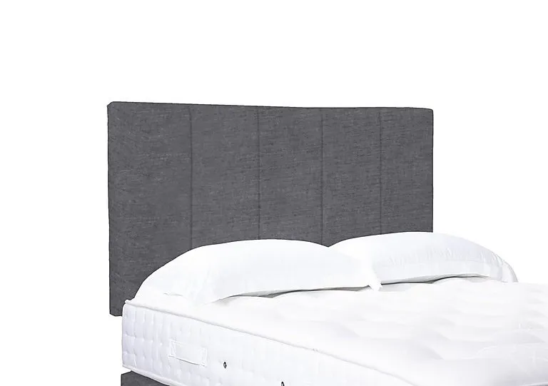 Artisan Collection Strata High Strutted Headboard - Single - Aston Steel