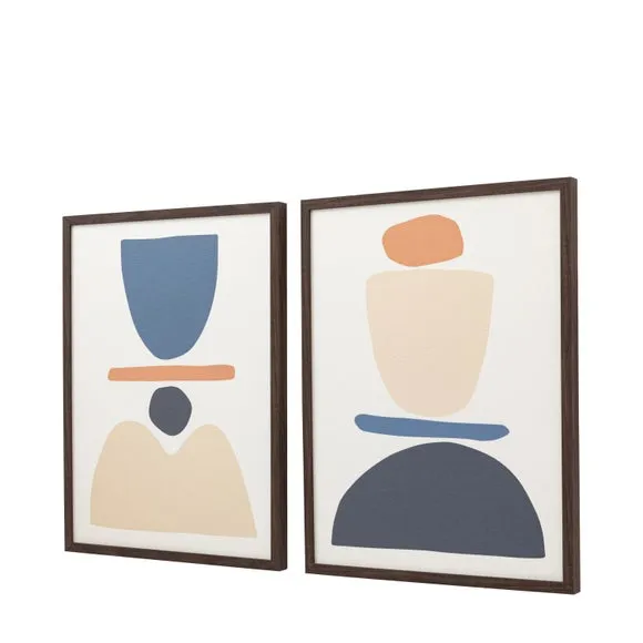Cedar & Sage Set of 2 Balance Framed Prints 4
