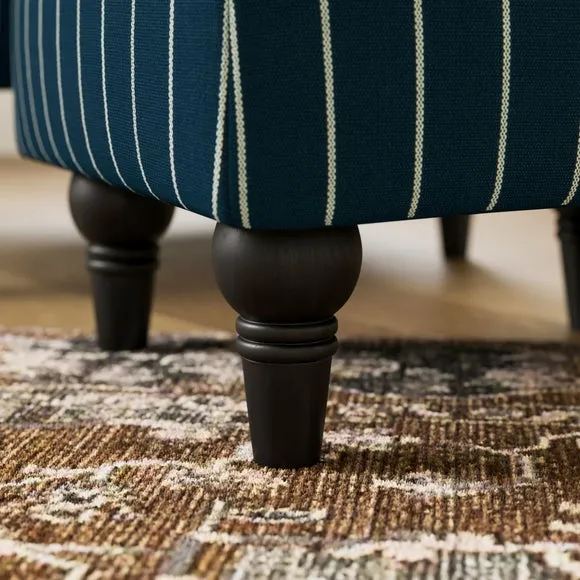 Charnwood Pinstripe Storage Footstool 5