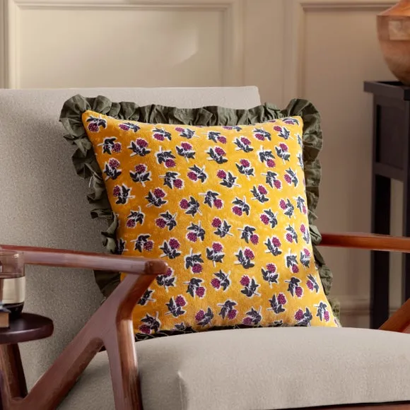 Kemble Ruffle Square Cushion