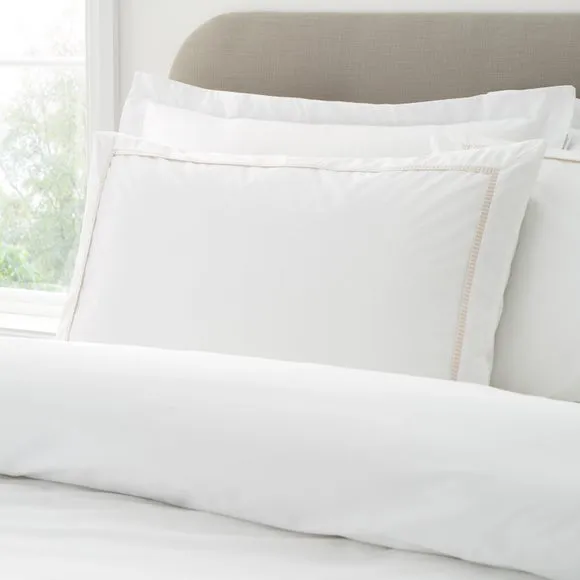 Bianca Contrast Trim 100% Cotton Duvet Cover & Pillowcase Set 2