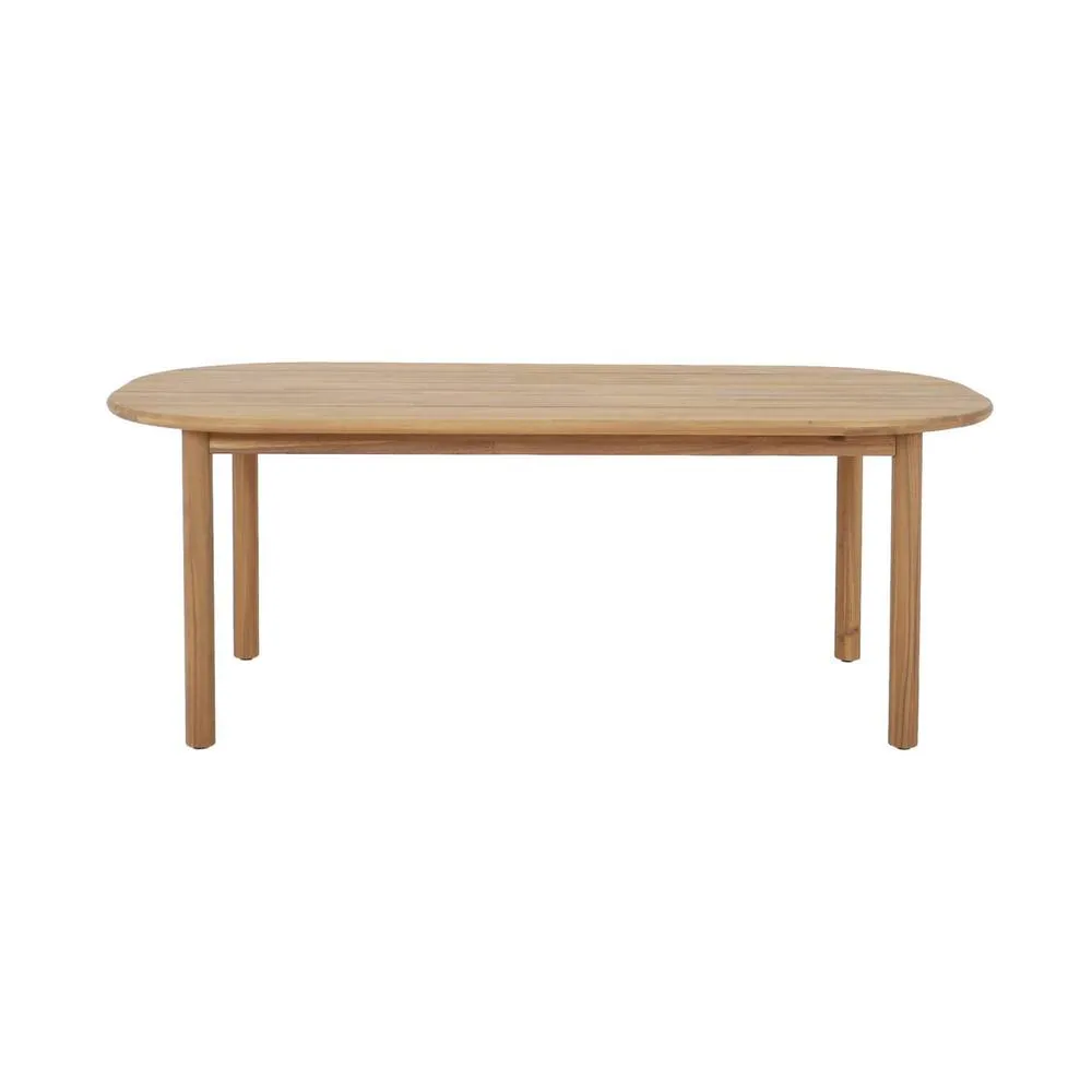 sweeek Acacia wood garden table for 6 people in Brown 3