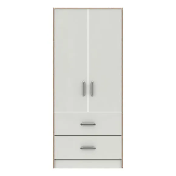 Florine Double 2 Drawer Wardrobe