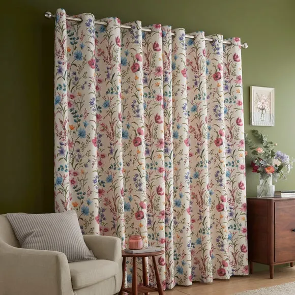 Foxley Print Eyelet Curtains 4