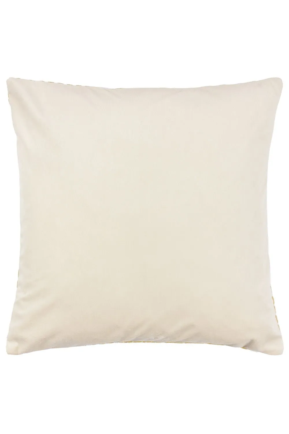 Paoletti Evoke Cut Velvet Cushion in Ivory 2