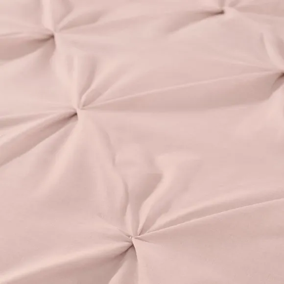 Serene Lara Duvet Cover & Pillowcase Set White 2
