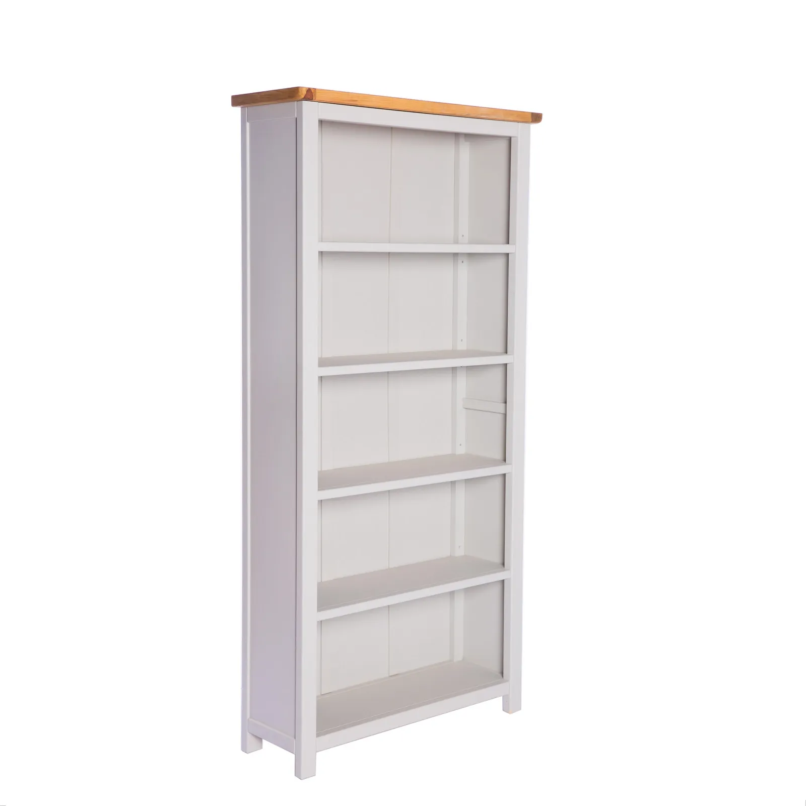 Cabinet Bits Bookcase 180x90x30cm in Light Grey 2
