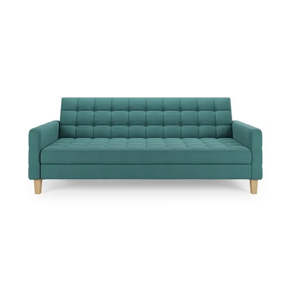 Harlow Flatweave Storage Double Sofa Bed 6