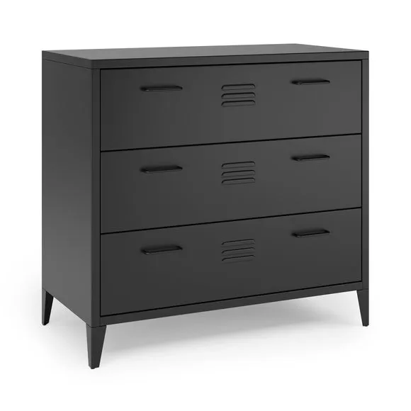 Helga Metal 3 Drawer Chest 6