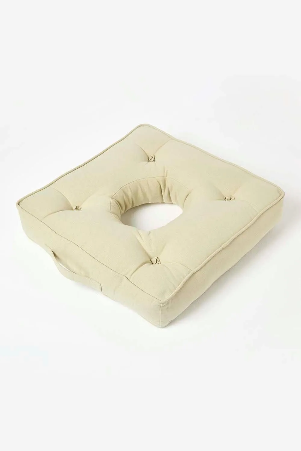 Homescapes Pressure Relief Armchair Booster Cushion in Light Green 2