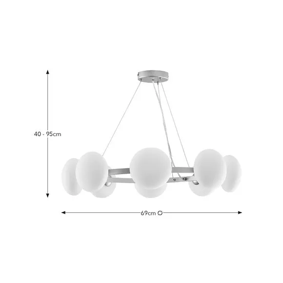 Yonah 8 Light Ceiling Light 6